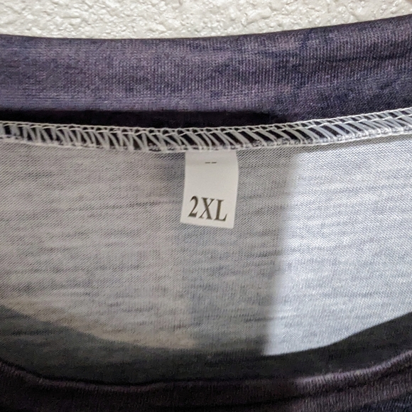 SAM Trick or Treat Sz XXL long sleeve Halloween Top Blouse shirt men or women - Picture 5 of 5